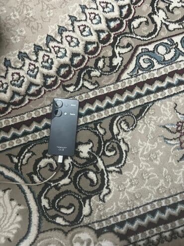 телефон mi: Redmi, Redmi 13, Колдонулган, 256 ГБ, түсү - Кара, 1 SIM — 6