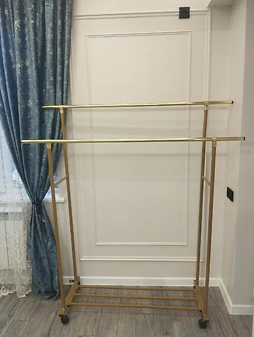 wall mirror: Не Китай Россия Портативная напольная вешалка-стойка для одежды с — 1