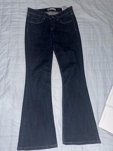 second hend: Трендовые джинсы 2026 Средняя посадка, актуальный фасон bootcut с — 3