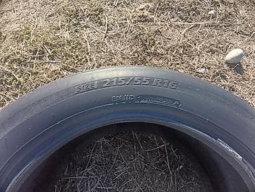 4100 r16: Шины 215 / 55 / R 16, Лето, Б/у, Легковые, Bridgestone — 6