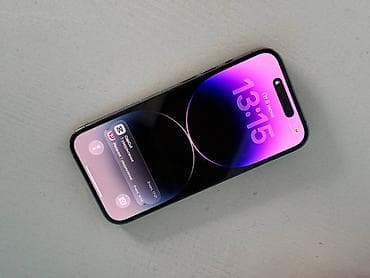 IPhone 14 Pro, Б/у, 128 ГБ, Deep Purple, Кабель, 88 %