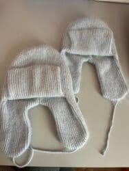 шапка с ушками которые поднимаются купить: Шапка, Бини, Шерсть, Зима, С отворотами — 1