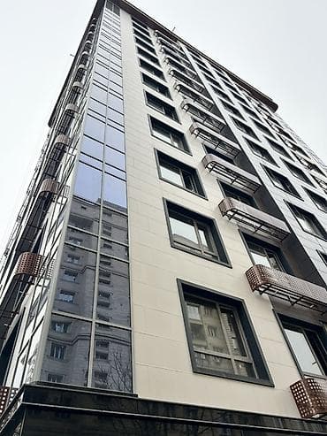 asman resıdens: 1 комната, 43 м², Элитка, 4 этаж, Готовая ПСО (под самоотделку) — 4