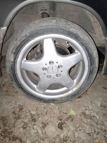 Диски R 17 AMG, Комплект, отверстий - 5, Б/у