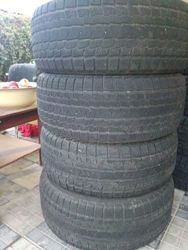 шины на форанер: Шины 285 / 60 / R 18, Зима, Б/у, Комплект, Внедорожные (АТ/МТ), Япония, Yokohama — 1