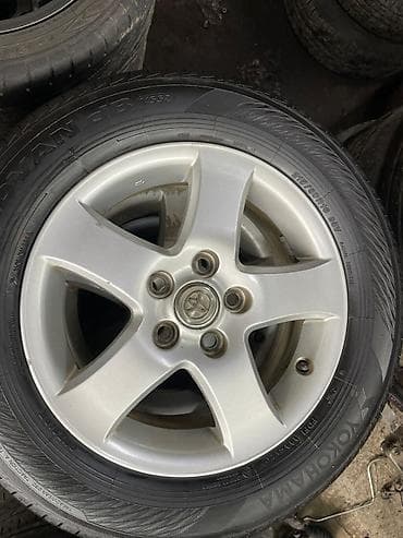 Колеса в сборе 215 / 60 / R 16, Лето, Б/у, Комплект, Легковые, Литые, отверстий - 5 at lalafo.kg Колеса в сборе 215 / 60 / R 16, Лето, Б/у, Комплект, Легковые, Литые, отверстий - 5
