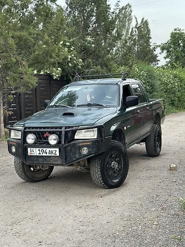 шины lt: Mitsubishi L200: 2002 г., 2.5 л, Механика, Бензин, Пикап — 7