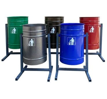 Урна уличная «Космос» 19л Особенности: объем 19 л; основание из