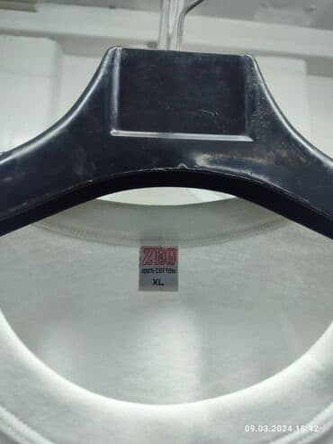 таблица размеров мужской одежды разных стран: Мужские футболки размер m.l.xl. 100%хб, производство Тайланд — 1