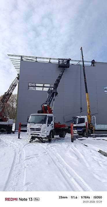 некст 2: Профессиональные услуги автовышки высотой до 30 метров и общим грузом — 7