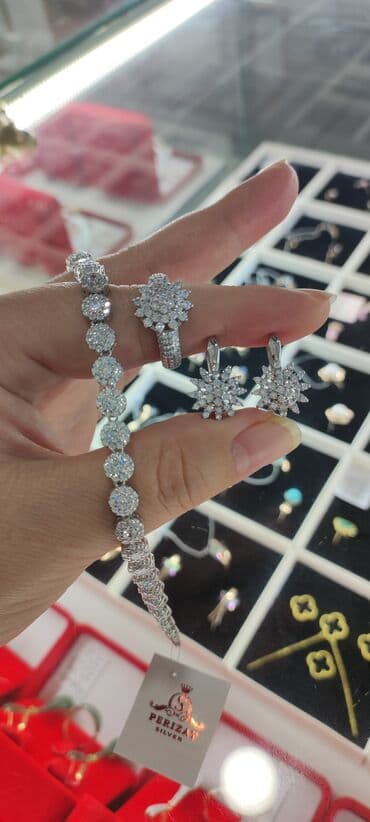 набор пандора: Набор украшений, Проба 925, Женские, Новый — 8