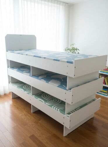 кровать 160х200: Односпальная кровать, Новый, С матрасом, длина - 190 см — 1