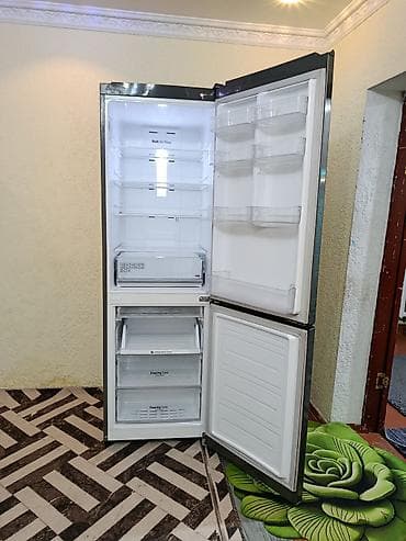 купить морозильные камеры бу: Холодильник LG, Б/у, Двухкамерный, No frost, 60 * 195 * 60 — 7