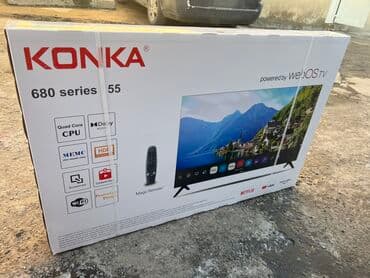 телевизор skyworth 43 цена бишкек: Акция акция Конка телевизор Смарт тв webOS меджик пульт голосовой — 1