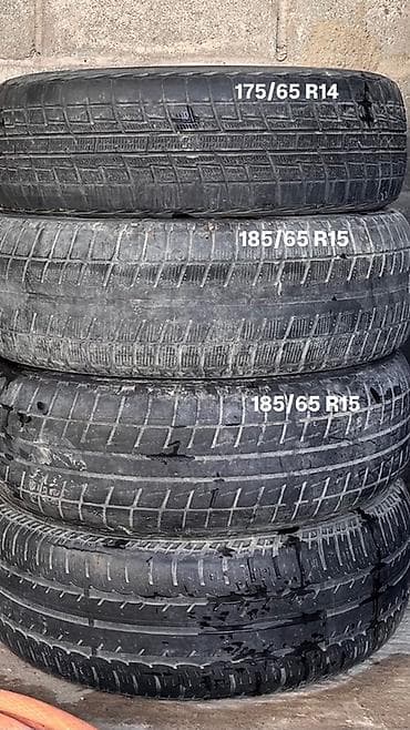 10 5j: Автомобильные шины, разнокомплект: - 175/65 R14 — 1 шт. - 185/65 R15 — 1