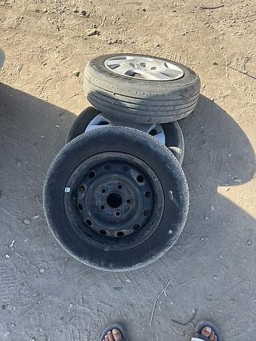 camry universal: Колеса в сборе 185 / 60 / R 14, Лето, Б/у, Комплект, Легковые, Железные, отверстий - 4 — 4