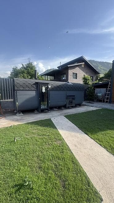 учкун участок дом: 92 м², 3 комнаты, Утепленный, Теплый пол, Бронированные двери — 5