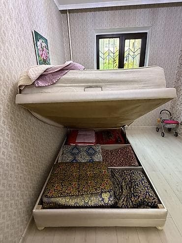 детская кровать 7 в 1: Односпальная кровать, Б/у, С матрасом, длина - 190 см — 3