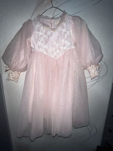 Детское платье, цвет - Розовый