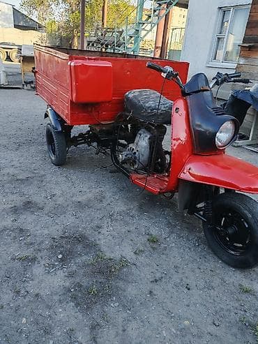 выхлоп на мото: Трёхколёсный мотороллер‑грузовик (мотоколяска/трициклопикап) с — 3