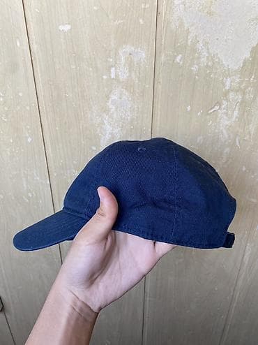 Головные уборы: Кепка NY (MLB) 🧢 Стильная тёмно-синяя кепка с логотипом New York — 4