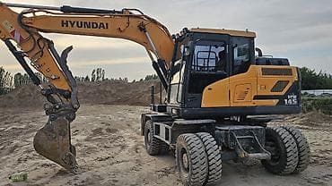 Экскаватор, Hyundai, 2018 г., Колесный