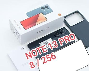 note 8t: Redmi, Redmi Note 13 Pro, 256 ГБ, цвет - Черный, 2 SIM — 1