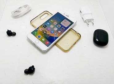 honor 8: IPhone 8 Plus, Б/у, 64 ГБ, Серебристый, Наушники, Зарядное устройство, Защитное стекло, 100 % — 5