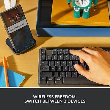 клавиатура на айпад: Клавиатура, Logitech, Механическая, Bluetooth, Проводное подключение, Размер: 80% — 2