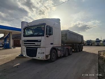 даф 106 тягач: Тягач, DAF, 2013 г., Самосвал — 5