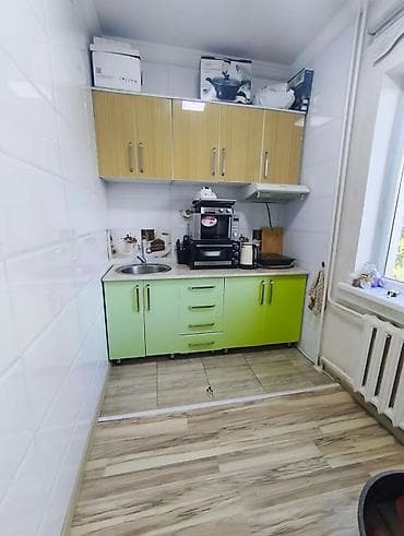 osh flat: 1 комната, 34 м², 105 серия, 2 этаж, Евроремонт — 4