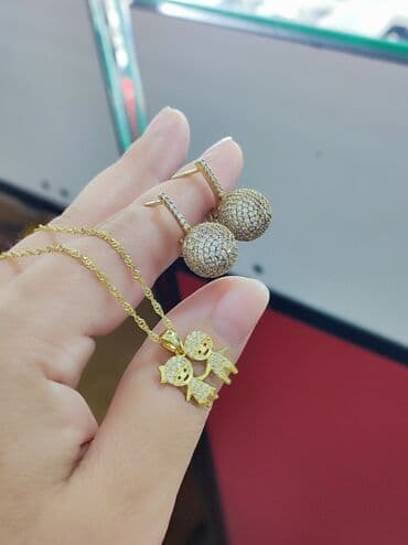 свадебные платья от производителя: Серебро Италия Серебряный Серьги+ Цепочка с подвеской Цена 4500сом — 7