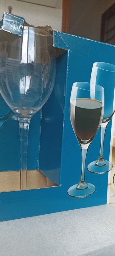 куплю бу стекло: Стаканы из закалённого стекла. Набор 5 шт — 1