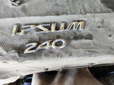 мухабойка на срв: Продаю шильдики на Toyota Ipsum 6г в отличном состоянии — 2