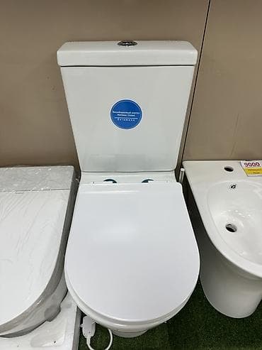 душ бочок: Унитаз Напольный, Материал: Фаянс — 2