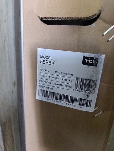 tcl 75: Бренд: TCL Модель: 55P6K Год создания модели: 2025 Диагональ: 55" (140 — 5