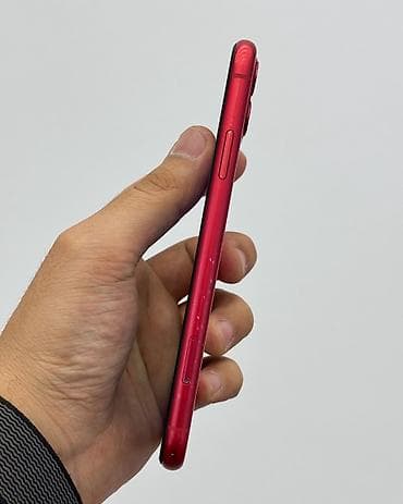 second tech: IPhone 11, Б/у, 64 ГБ, Красный, Защитное стекло, Чехол, В рассрочку, 100 % — 5