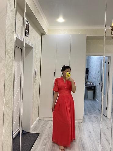 s: Платье размер 38 +6 (44 размер наш) спинка прозрачная, материал шифон — 3