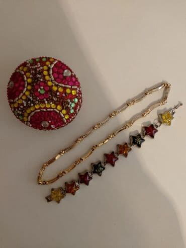 свадебные платья для покрытых: Бижутерия Колье, браслет — 2