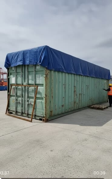 контейнеры в оше: Морской контейнер 40 футов (High Cube/стандарт) для хранения и — 1