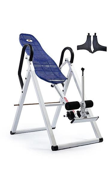 Спорт и отдых: Инверсионный стол: Элит Анатомическая спинка ( Выдерживает до 150 кг — 1