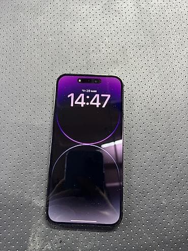 apple watch series 5 бишкек: IPhone 14 Pro Max, Колдонулган, 256 ГБ, Deep Purple, Заряддоочу түзүлүш, Каптама, Кабель, Бөлүп төлөө менен, 80 % — 1