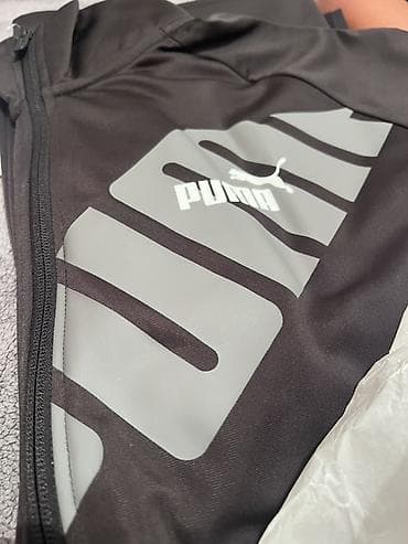пума штаны: Мужской спортивный костюм PUMA (кофта + брюки), черный Размер : XL - — 6