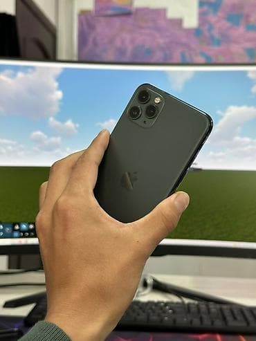 сколько стоит iphone 13: IPhone 11 Pro Max, Б/у, 64 ГБ, Alpine Green — 4