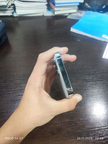 купить телефон пока x3 pro: IPhone 13 Pro, Б/у, 256 ГБ, White Titanium, Чехол, 86 % — 13