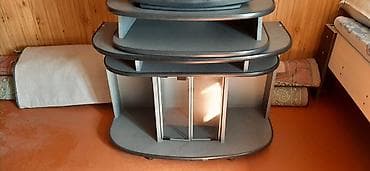 Тумба и подставка для телевизора, Напольная, ЛДСП, цвет - Серый