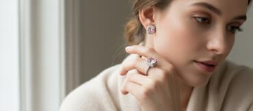 свадебные платья оптом бишкек: Комплект украшений бижутерия с розовыми камнями. НЕ НОСИЛИ — 1