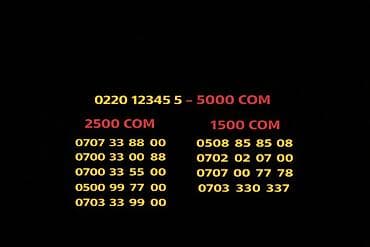 0700 33 00 88 -2500сом 0500 99 77 00-2500сом 0703 33 99 00-2500сом