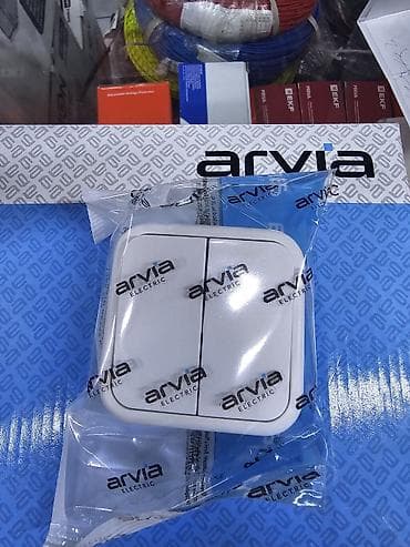 пластик: Электроустановочные изделия Arvia Electric Описание: - Серия — 2