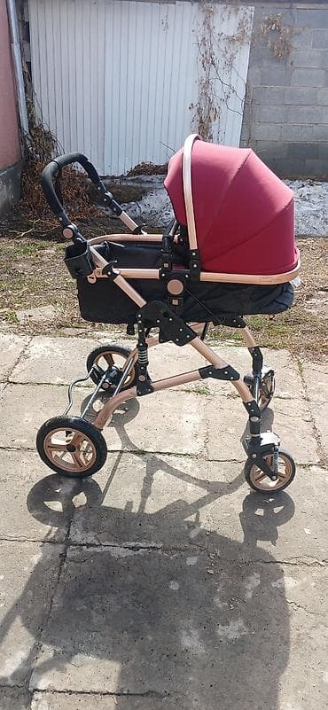 детский костюм на 9 мая: Коляска, Другой бренд, цвет - Золотой, Б/у — 1